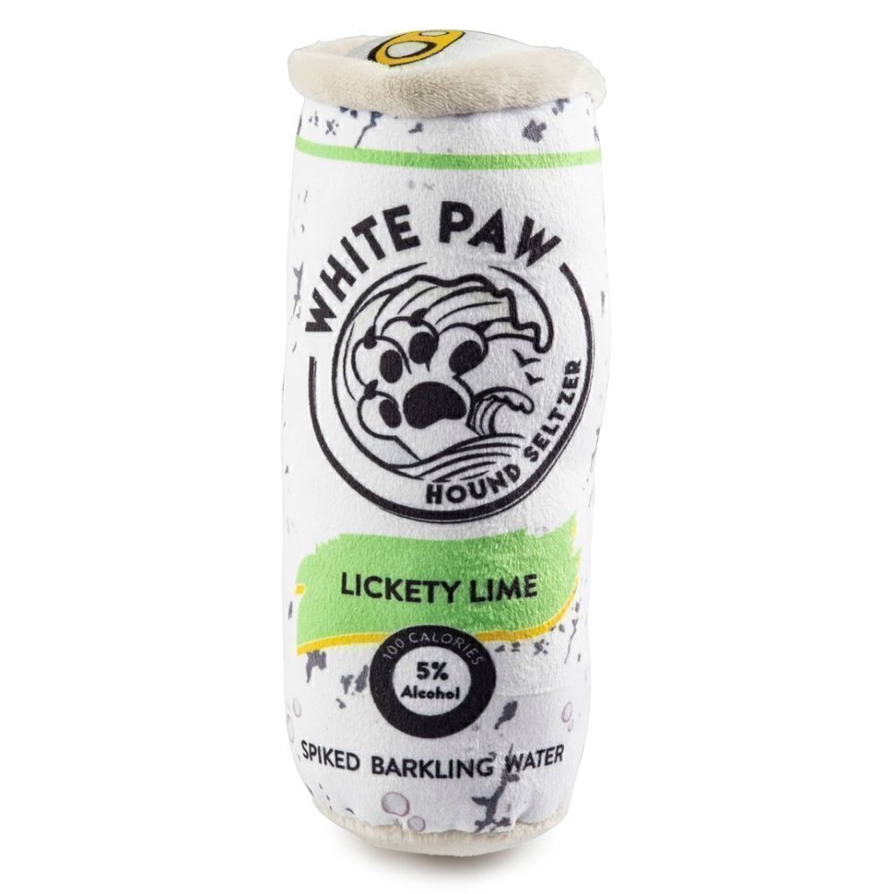1 LEFT!! WHITE PAW LICKETY LIME DOG TOY